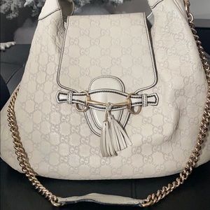Gucci handbag shoulder bag hobo bag